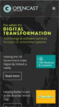 Mobile Screenshot of opencastsoftware.com
